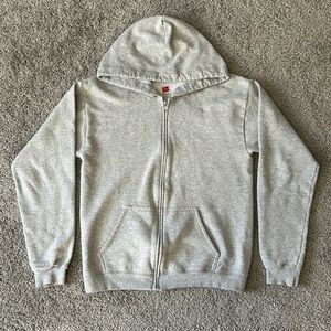 Vintage Hoodie Small Gray